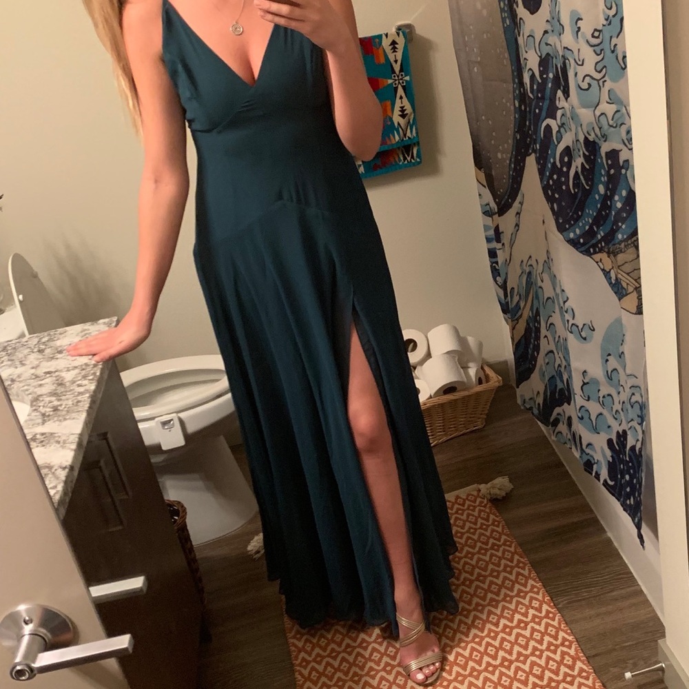 Lulus Formal Green Dress